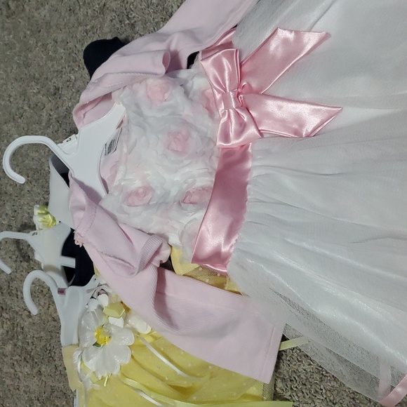 Rare Editions Kids Formal Church Sets - Yellow, Navy, Pink - Picture 7 of 7